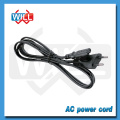 VDE CE ROHS 2pin Euro standard ac power cord IEC C7